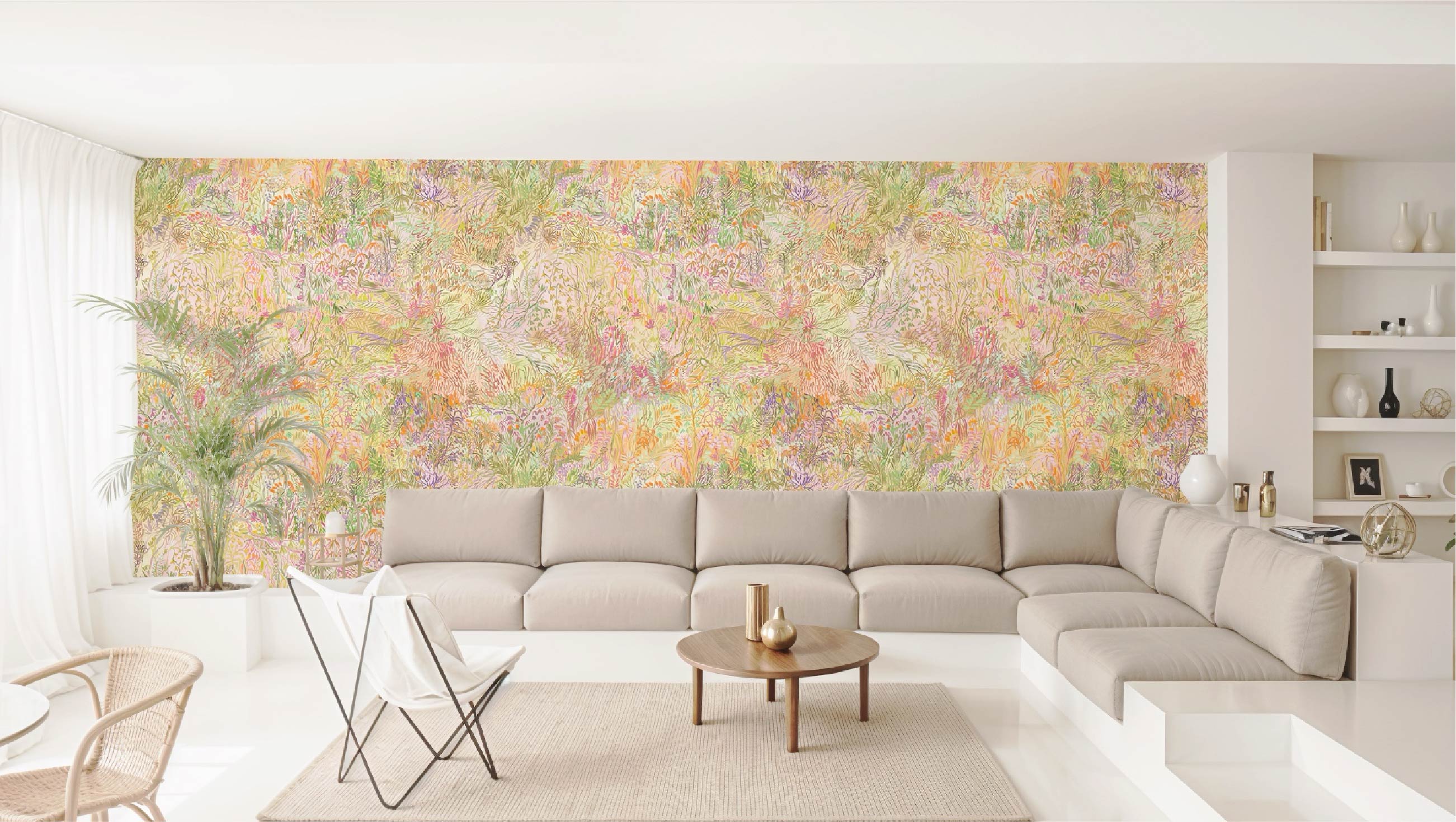 abstract custom mural wallpaper